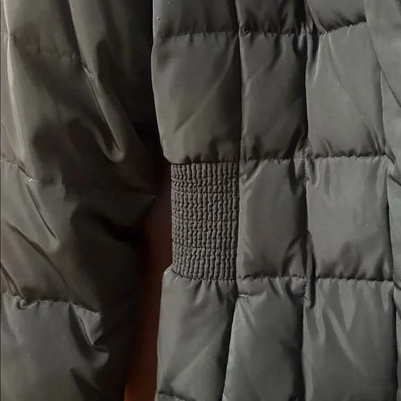 Cole Haan Signature Black Hooded Coat - Picture 9 of 12